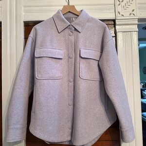 Calia Lilac Shirt Jacket